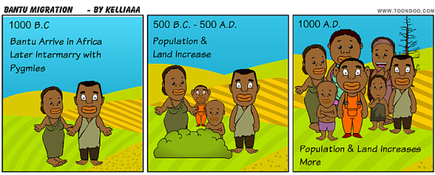 bantu migration cool cartoon