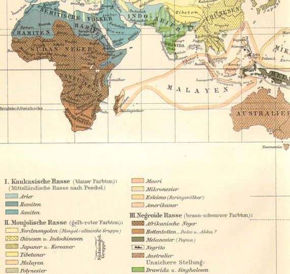 German (Meyers Blitz-Lexikon) Ethnographic map