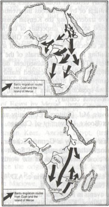 bantu expansion map