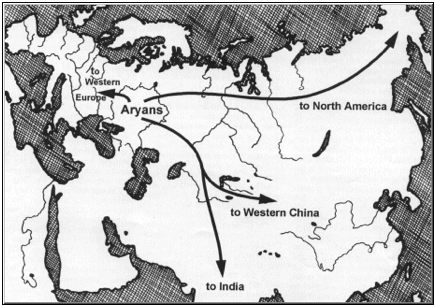 aryans maps