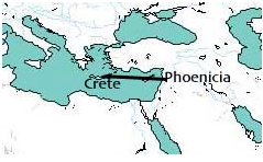 phoenicia to crete